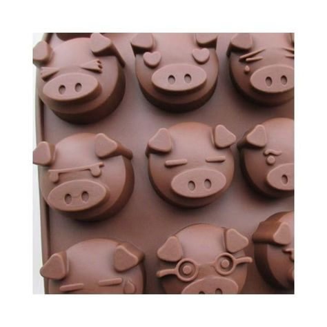 SET 3 MOLDE DE SILICONA 21CM CERDITOS CHANCHOS-1