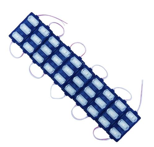 TIRA LED PLACA X 3 LED LUPA SET X 10 PCS CON ADHESIVO DISPONIBLE EN AZUL-0