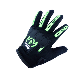GUANTE PARA MOTO RACE CAR TRIBE MOD.GTS-21 CON PROTECCION ANTIDESLIZANTE M,L,XL,XXL verde-0