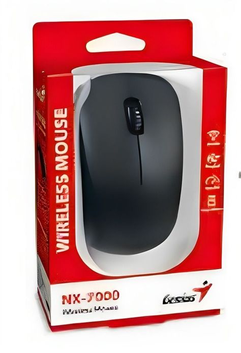 Mouse convencional inalambrico Genius verde-2