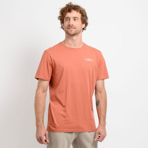 POLERA MANGA CORTA JOY WAVE NARANJO OSCURO-2