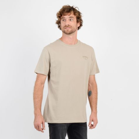 POLERA MANGA CORTA DAYBREAK  BEIGE OSCURO-3