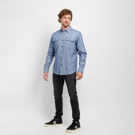 CAMISA MICRO COTELE LANDMARKED AZUL-2