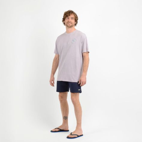 POLERA MANGA CORTA CORE MORADO-1