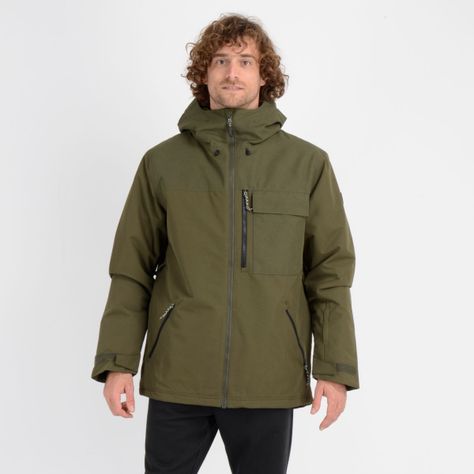 PARKA TECNICA UTILITY JACKET VERDE OSCURO 10K/10K-0