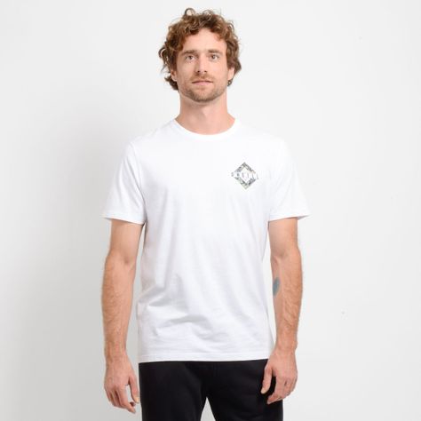 POLERA MANGA CORTA BRACKETS  BLANCO-0