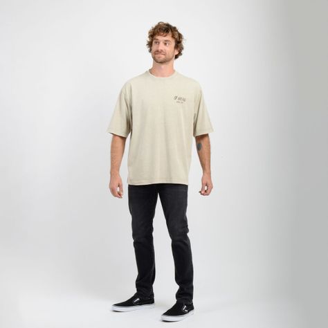 POLERA MANGA CORTA VISTA  GRIS OSCURO-2