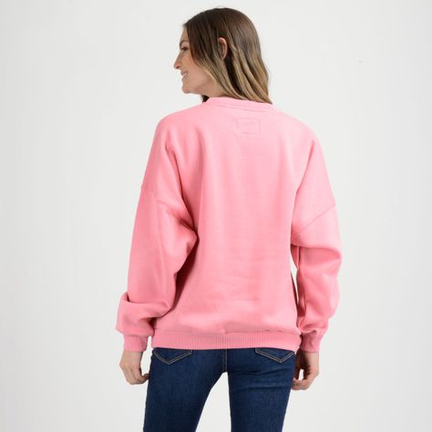 POLERON CUELLO REDONDO RISK  ROSADO-1