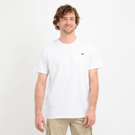 POLERA MANGA CORTA EAST CLIFF  BLANCO-0