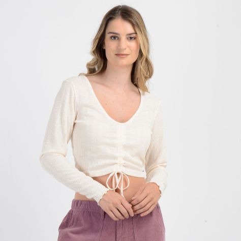 POLERA MANGA LARGA MARLENE II BEIGE CLARO-0