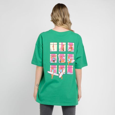 POLERA MANGA CORTA DRYER VERDE CLARO-2