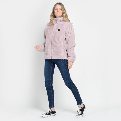 POLERON CHIPORRO FULL ZIPPER - I23MU073004 MORADO CLARO-3