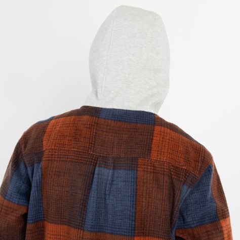 CAMISA POLAR CLAYTON HOOD AZUL-5
