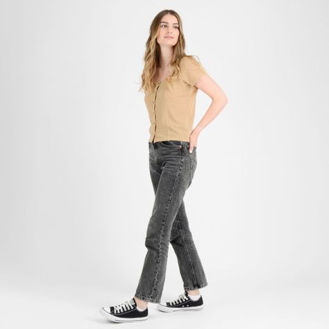 POLERA MANGA CORTA JACKIE  BEIGE OSCURO-1