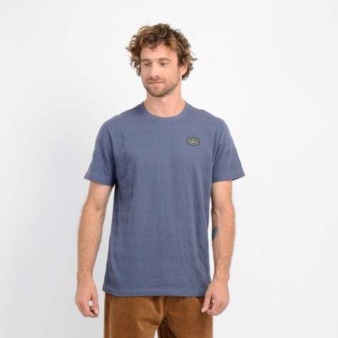 POLERA MANGA CORTA MYTHIC TEE GRIS OSCURO-0
