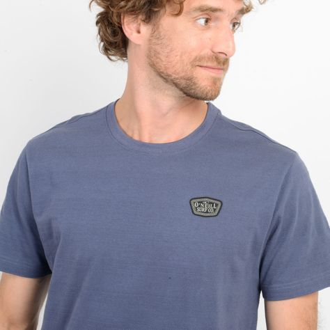 POLERA MANGA CORTA MYTHIC TEE GRIS OSCURO-4