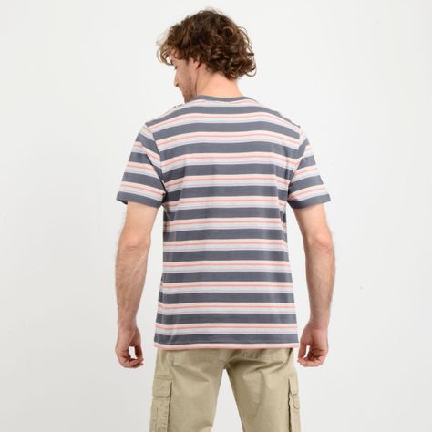 POLERA MANGA CORTA BOLDER  GRIS-2