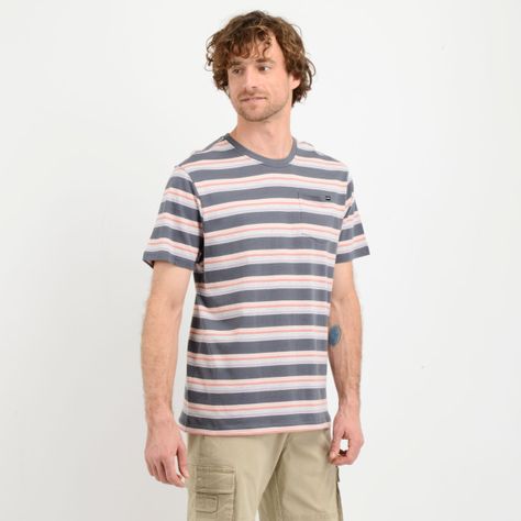 POLERA MANGA CORTA BOLDER  GRIS-3