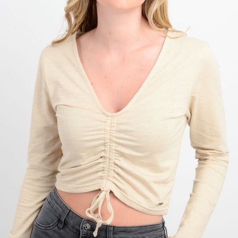 POLERA MANGA LARGA LEANNE BEIGE-4
