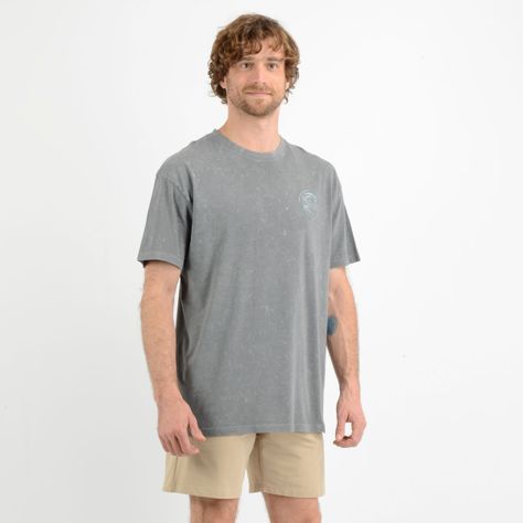 POLERA MANGA CORTA CORE GRIS-2