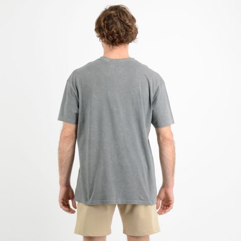 POLERA MANGA CORTA CORE GRIS-3