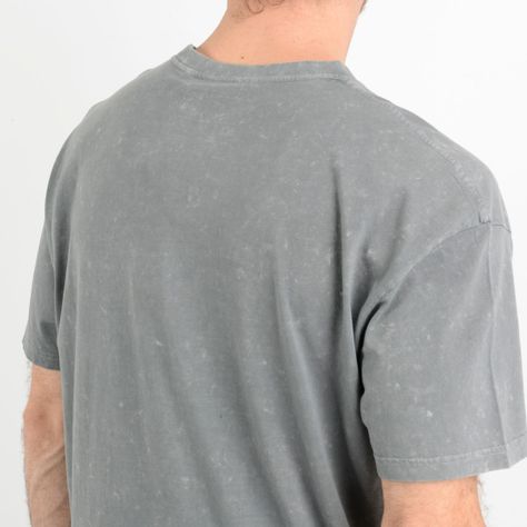 POLERA MANGA CORTA CORE GRIS-5