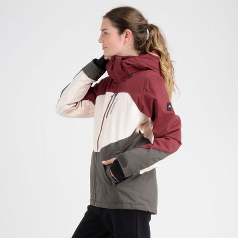 PARKA TÉCNICA CARBONITE JACKET WOMAN ROJO OSCURO 10K/10K-3