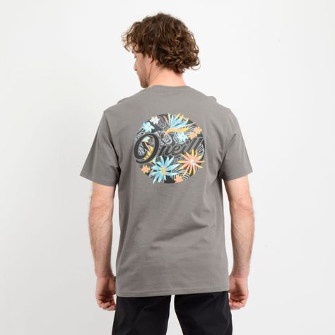 POLERA MANGA CORTA BEACH  GRIS-2