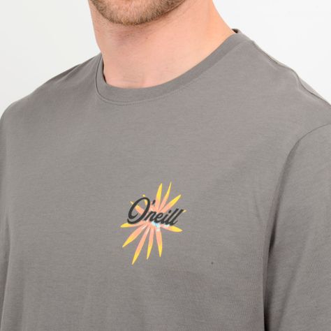 POLERA MANGA CORTA BEACH  GRIS-4