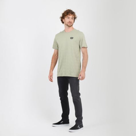 POLERA MANGA CORTA MYTHIC TEE VERDE CLARO-2
