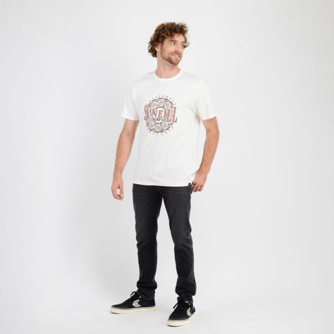 POLERA MANGA CORTA IKAT  BEIGE CLARO-2
