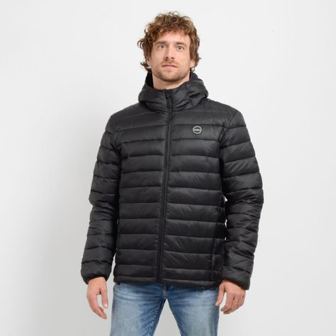 PARKA ESSENTIAL HOOD II NEGRO-0