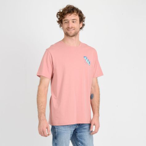 POLERA MANGA CORTA NATIVE BORN  ROSADO-3