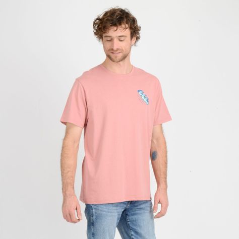 POLERA MANGA CORTA NATIVE BORN  ROSADO-4