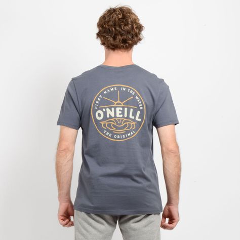 POLERA MANGA CORTA EMBOSSED GRIS OSCURO-1