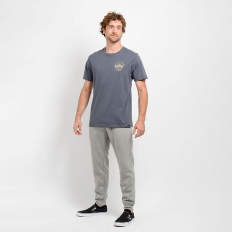 POLERA MANGA CORTA EMBOSSED GRIS OSCURO-3