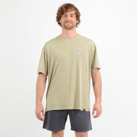 POLERA MANGA CORTA CORE BEIGE-0