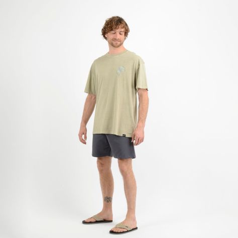 POLERA MANGA CORTA CORE BEIGE-1