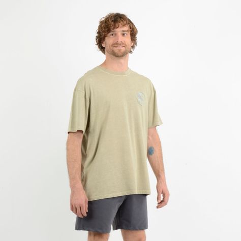 POLERA MANGA CORTA CORE BEIGE-2
