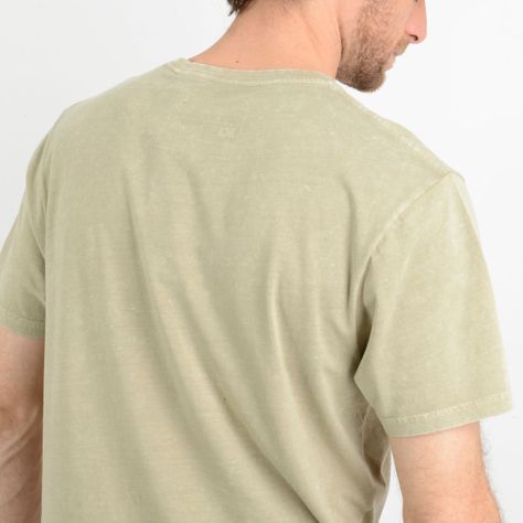 POLERA MANGA CORTA RIP BEIGE-5