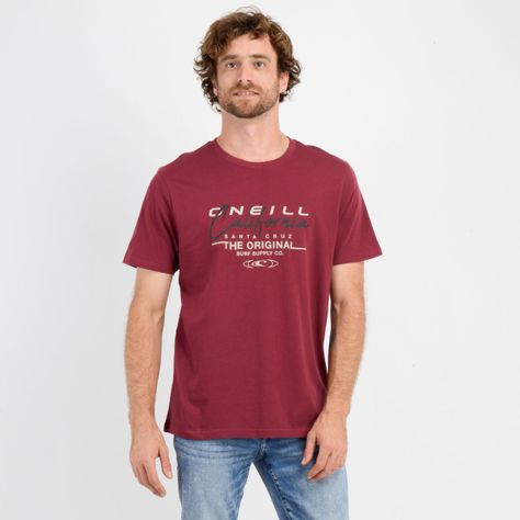 POLERA MANGA CORTA CALI ROJO OSCURO-0