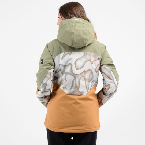 PARKA TÉCNICA CARBONITE JACKET WOMAN  VERDE OSCURO 10K/10K-1