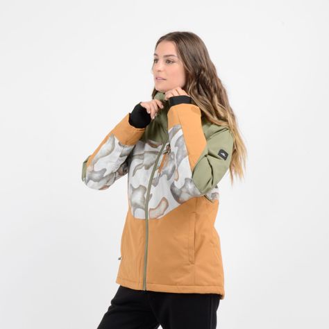 PARKA TÉCNICA CARBONITE JACKET WOMAN  VERDE OSCURO 10K/10K-3