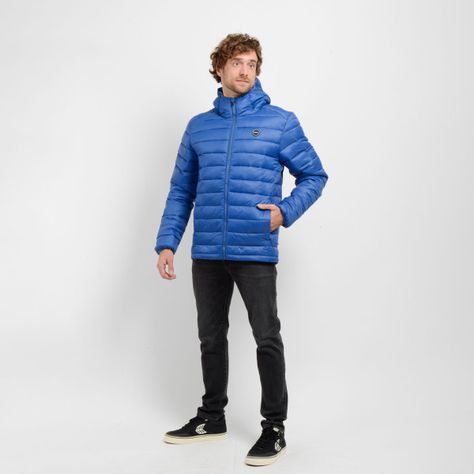 PARKA ESSENTIAL HOOD II AZUL-2