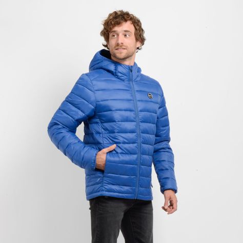 PARKA ESSENTIAL HOOD II AZUL-3