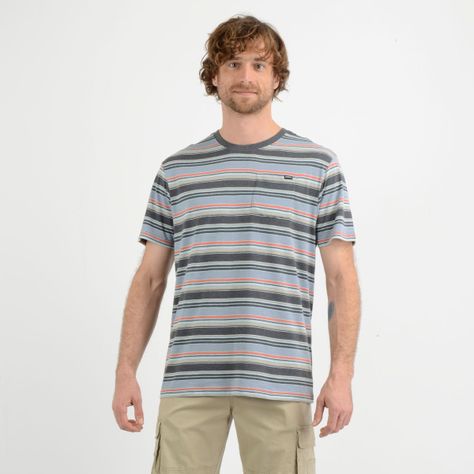 POLERA MANGA CORTA BROCKTON  GRIS-0