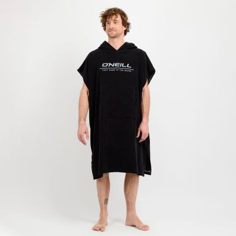 PONCHO TOALLA CALI NEGRO-0