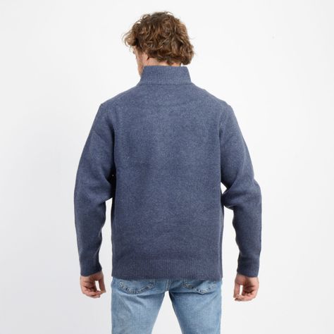 SWEATER CLINT   AZUL-1