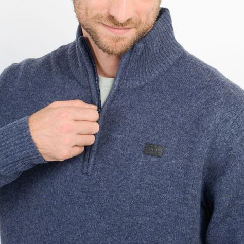 SWEATER CLINT   AZUL-4