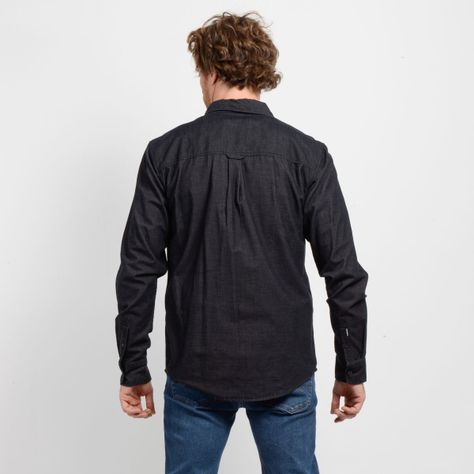 CAMISA MICRO COTELE LANDMARKED GRIS OSCURO-1